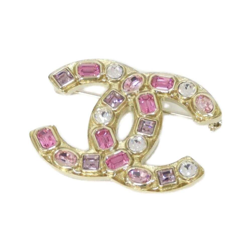 CHANEL Pink Brooch - Picture 1 of 4